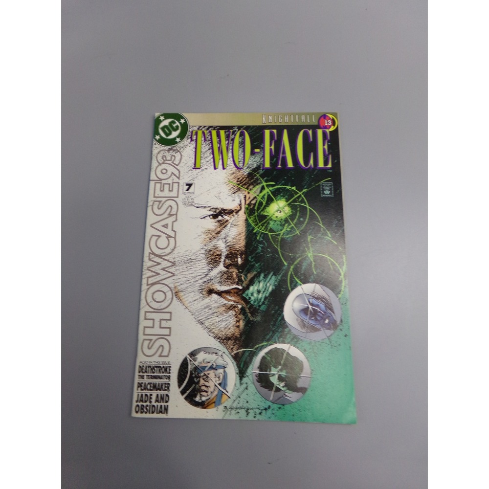 DC Comics Showcase 93 Two Face Comic Book Knightfall 7 Deathstroke Peacemaker